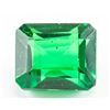 Image 1 : 22.40ct Emerald Cut Green Natural Emerald GGL