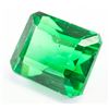 Image 2 : 22.40ct Emerald Cut Green Natural Emerald GGL