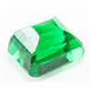 Image 3 : 22.40ct Emerald Cut Green Natural Emerald GGL