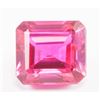 Image 1 : 13.95ct Emerald Cut Pink Natural Ruby GGL