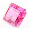 Image 2 : 13.95ct Emerald Cut Pink Natural Ruby GGL