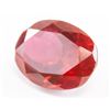 Image 2 : 12.50ct Oval Cut Pinkish Red Natural Ruby GGL