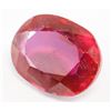 Image 2 : 5.75ct Oval Cut Red Natural Ruby GGL