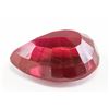 Image 3 : 11.15ct Pear Cut Pinkish Red Natural Ruby GGL