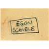 Image 4 : Egon Schiele Austrian Watercolor and Ink on Paper