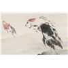 Image 3 : Wang Ziwu 1936- Chinese Watercolor on Paper Fish