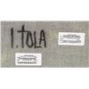 Image 8 : Jose Tola Peruvian Modernist Oil on Canvas