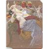 Image 1 : Gabriel Rossetti English Gouache on Paper