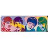 Image 2 : Andy Warhol Signed Color Offset Litho The Beatles