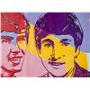 Image 3 : Andy Warhol Signed Color Offset Litho The Beatles