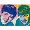 Image 4 : Andy Warhol Signed Color Offset Litho The Beatles