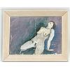 Image 2 : Italian Oil on Canvas Signed Illegibly