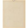 Image 1 : Jean Cocteau French Cubist Graphite on Paper