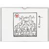 Image 2 : Keith Haring American Signed Lithograph on Paper