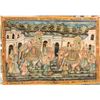 Image 2 : India Imperial Gold and Watercolor March Scene