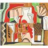 Image 1 : Le Corbusier French-Swiss Oil on Canvas