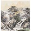 Image 1 : Chinese Watercolor on Paper Landscape