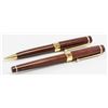 Image 3 : Two Ballpoint Pens with Wood Case