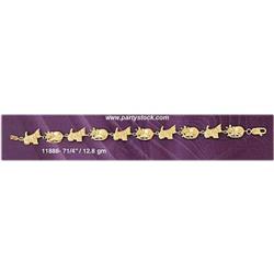 Dogs & Cats! Yorkshire Terrier 14K Gold Bracelet