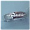 Image 3 : 14K WHITE GOLD RING SET .33 CTW GENUINE DIAMOND