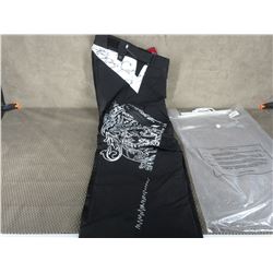 Fox Motorcycle Short Cut Pants W28 Zipper Leggings