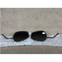 Set of 2 Black Motorcycle Mirrors