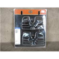 Harley Finned Head Bolt Covers #43859-00