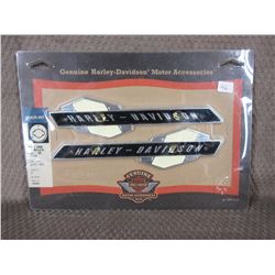 Harley Fuel Tank Name Plates Part # 61777-63T
