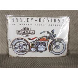 Harley - Davidson 12 inch X 8 inch Sign
