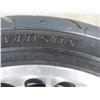 Image 5 : 130/80B17 M/C 65H Dunlop D408F H-D Front Tire on H-D Wheel
