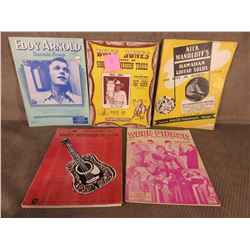 5 Vintage Music Books