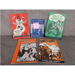 5 Vintage Music Books