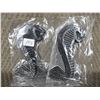 Image 1 : Set of 2 Plastic Cobra Stick-on Emblems