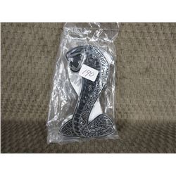 Set of 2 Plastic Cobra Stick-on Emblems