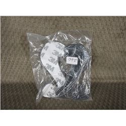 Set of 2 Plastic Cobra Stick-on Emblems