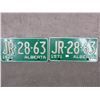 Image 1 : Set of 2 1971 Alberta License Plates