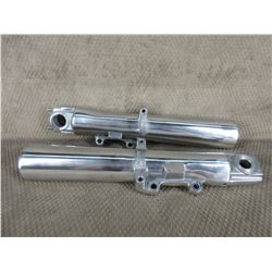 Harley 2000-13 Lower Forks & Bells - Chrome - Used