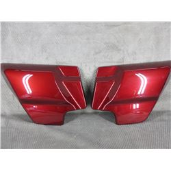 Harley Set of Side Covers # 66250-09 Red - Used