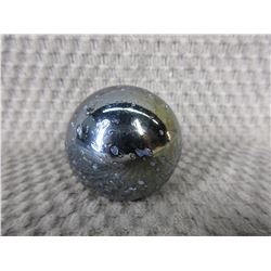 Vintage Large Silver Marble 1 5/8 inch
