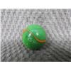 Image 2 : Vintage Large Green & Orange Marble 1 3/8 inch