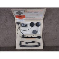 Harley Helmet Headset & Coil Cord # 77126-88