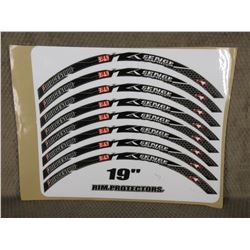 Bridgestone Wheel Protector Decals 19 Inch