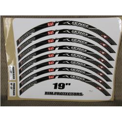 Bridgestone Wheel Protector Decals 19 Inch