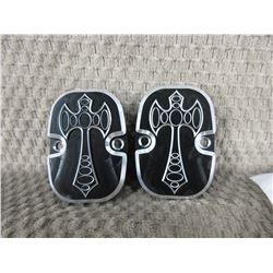 2 - Aftermarket Cover Plates - Axe Emblem Unknown Fit