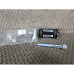 Aftemarket Shifter Peg  Black & Chrome