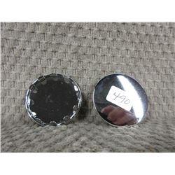 Harley Dyna Swingarm Cap Sets # 67859-90 Chrome