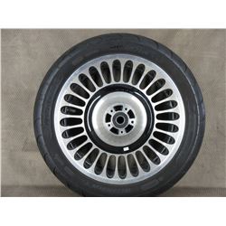 Used 130/80B17 M/C 65H Michelin Commander II Front Tire on H-D Wheel T17X3.00 MT