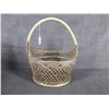 Image 1 : Round Wicker Basket 10 in Round by 13 in