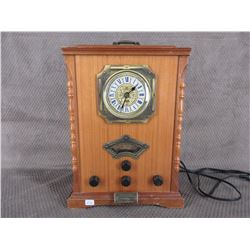 Replica of Vintage Radio with Cassette Player