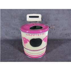 Wash- Ette 1930's to 1950's Tin Toy Washing Machine